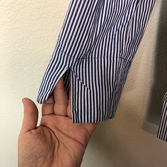 Heart & Hips off shoulder striped blouse - Picture 4 of 10